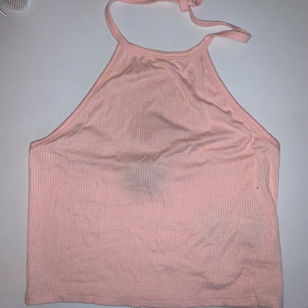 Forever 21 Cropped Halter Top